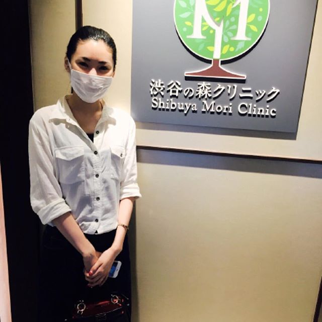 モデルのソンミ様 美肌レーザー治療ジェネシスを受けられました ダウンタイムのないレーザー治療なので、直後からお化粧も可能です#渋谷の森クリニック#ソンミ#美肌